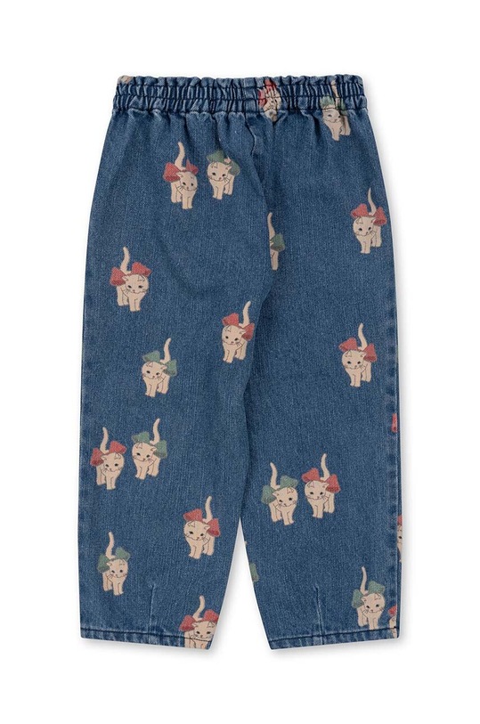 Dziewczynka Konges Sløjd jeansy dziecięce KS6030 niebieski