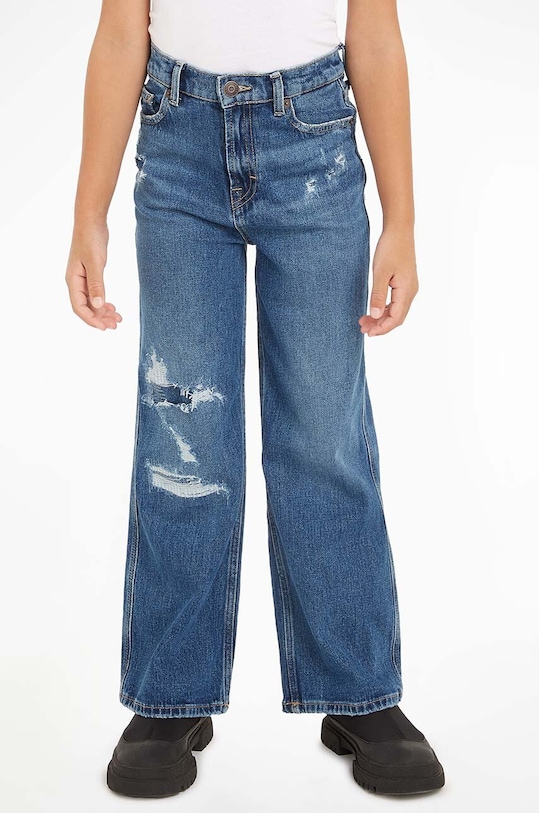 Dětské rifle Tommy Hilfiger Mabel džíny námořnická modř KG0KG07345.128.140.9BYX