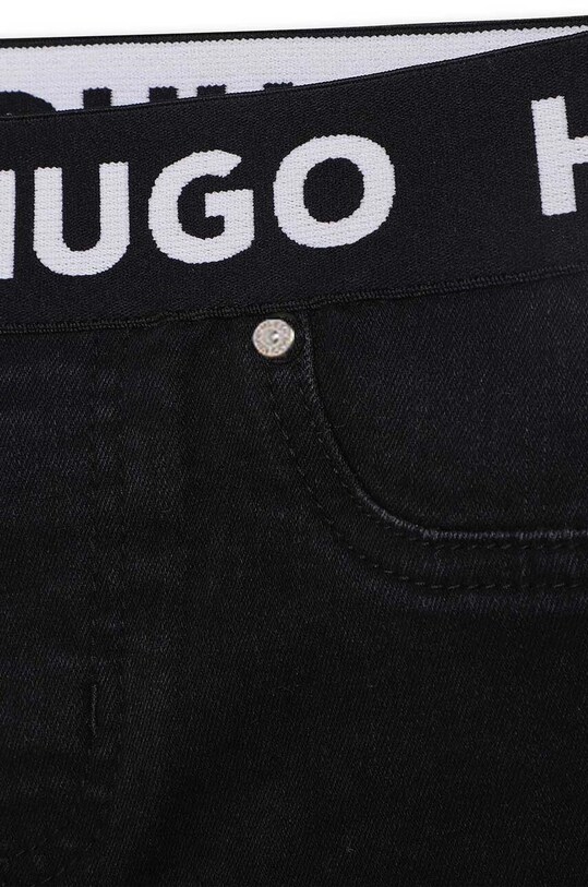 Dziewczynka HUGO jeansy dziecięce G14125.102.108 czarny