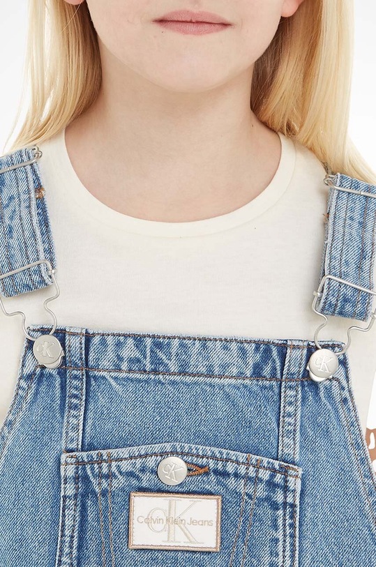 Dievčenské rifľové šaty Calvin Klein Jeans IG0IG02039.9BYX modrá