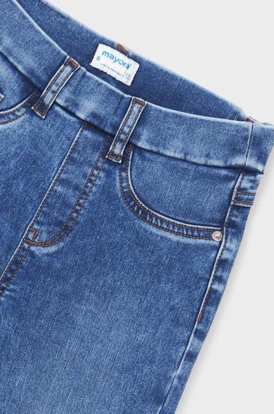 Dziewczynka Mayoral jeansy dziecięce 578.8C.Junior.9BYX niebieski