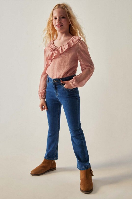 Mayoral jeans copii jeans albastru 7507.8D.Junior.9BYX