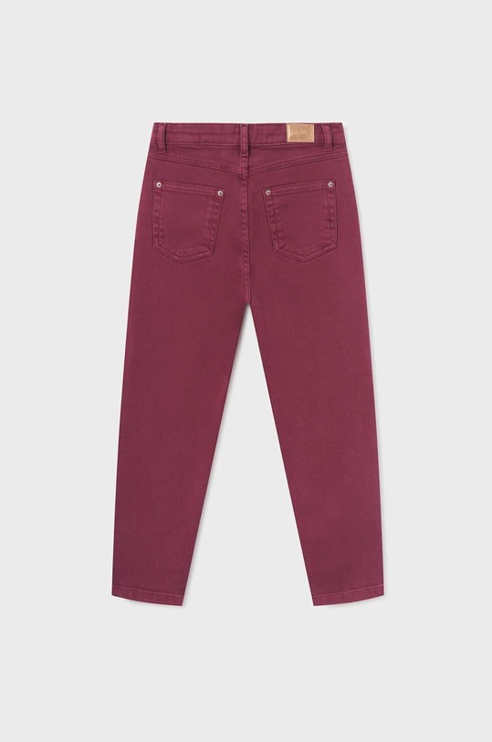 Mayoral jeansy dziecięce 7510.8F.Junior.9BYX fioletowy