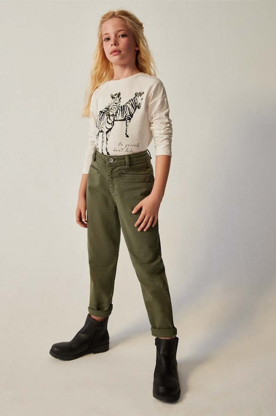 Dětské rifle Mayoral Planet friendly zelená 7510.8F.Junior.9BYX