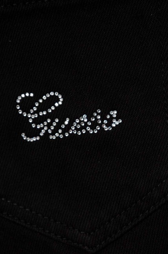Dziewczynka Guess jeansy dziecięce J3BB03.WFUL0.9BYX czarny