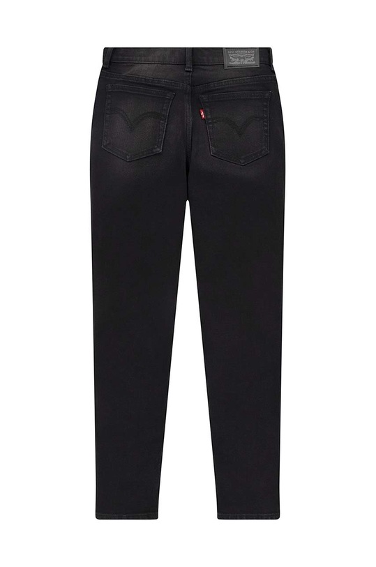 Levi's gyerek farmer Mini Mom Jeans 3EG377 fekete SS24