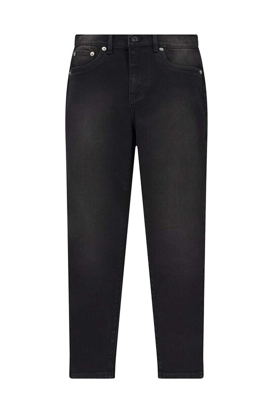 Детские джинсы Levi's Mini Mom Jeans джинсы чёрный 4EG377