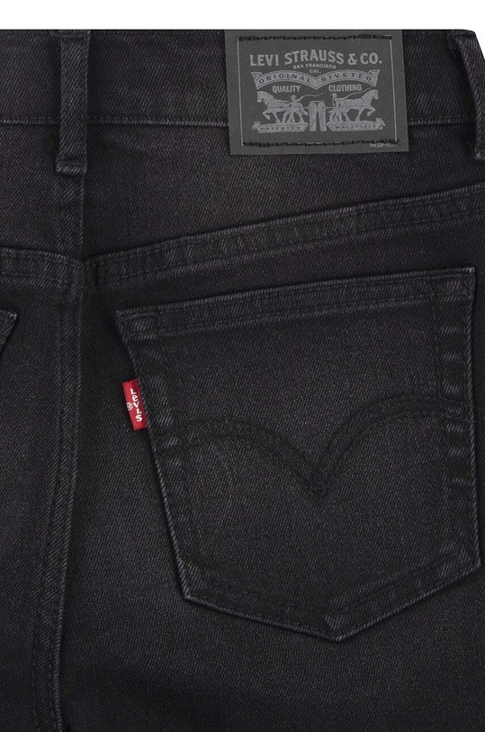 Детские джинсы Levi's Mini Mom Jeans 4EG377 чёрный