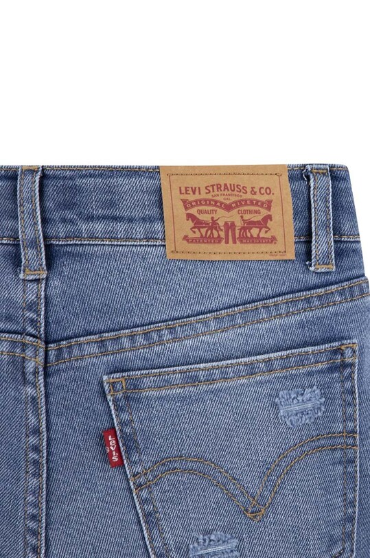 Дитячі джинси Levi's Wide Leg блакитний 4EG381
