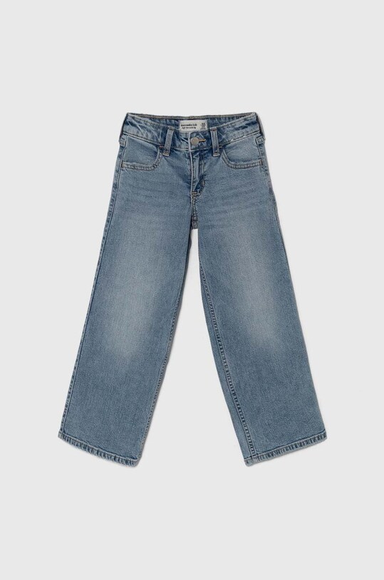 Abercrombie & Fitch jeans copii reglabil albastru KI255.3204