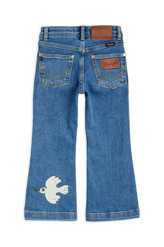 Chłopiec Mini Rodini jeansy dziecięce Mini Rodini x Wrangler 2383010160 niebieski