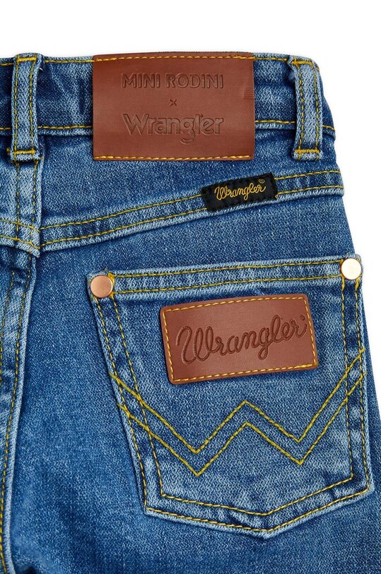 Mini Rodini jeansy dziecięce Mini Rodini x Wrangler niebieski 2383010160