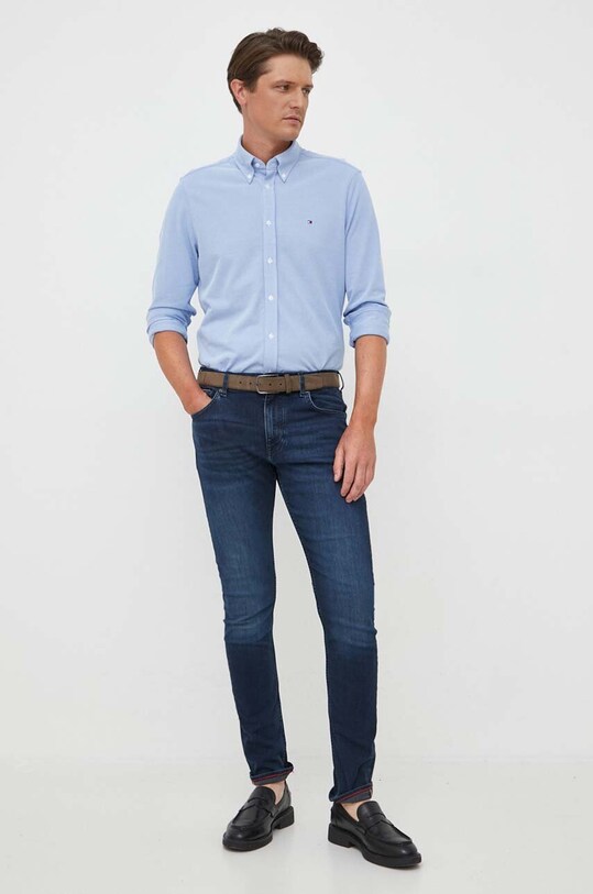Tommy Hilfiger jeansy Houston granatowy MW0MW32088