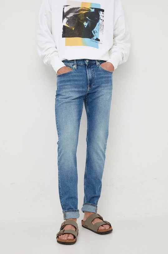 Calvin Klein Jeans jeansy niebieski J30J323367