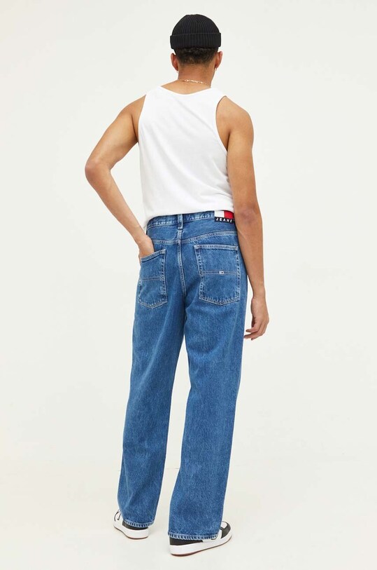 Rifle Tommy Jeans Aiden modrá DM0DM17139