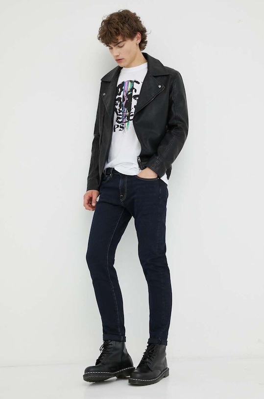 Τζιν παντελόνι PS Paul Smith M2R.100ZW.L21601 σκούρο μπλε AW23