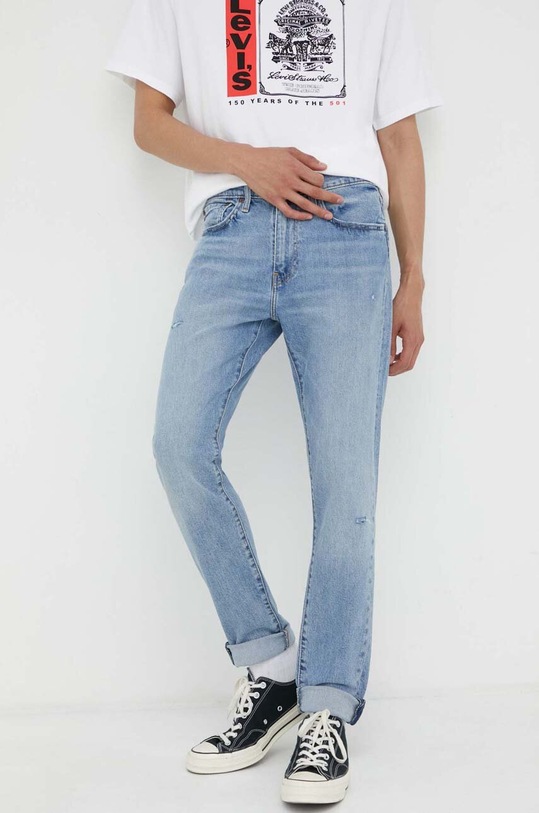 Levi's jeansy 512 SLIM TAPER niebieski 28833.1206