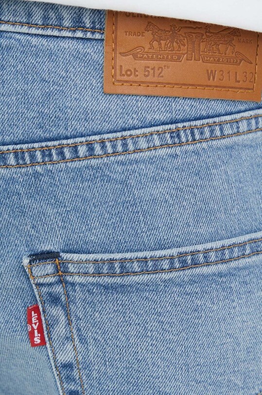 Levi's jeansy 512 SLIM TAPER niebieski 28833.1206