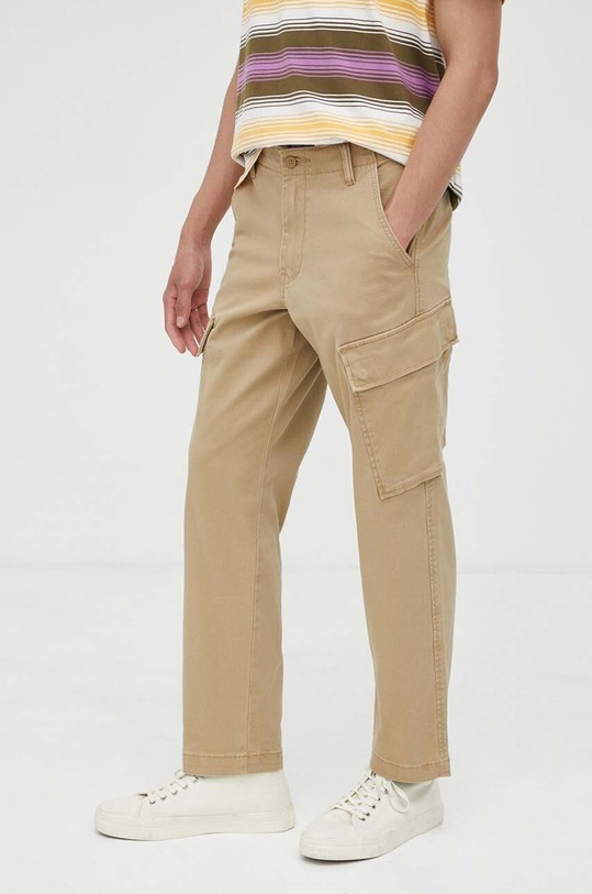 Levi's spodnie XX TAPER CARGO z elastanem beżowy 39441.0000