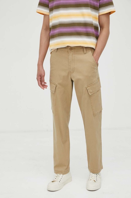 Levi's spodnie XX TAPER CARGO beżowy 39441.0000