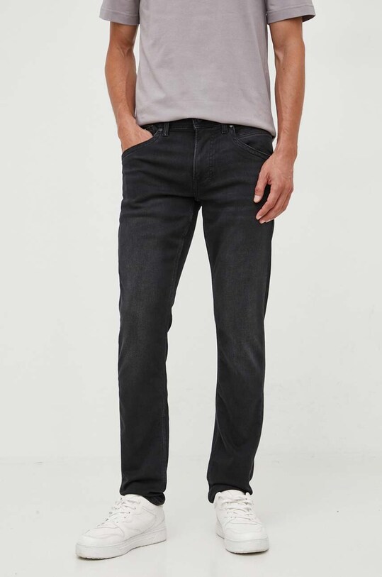 Pepe Jeans jeansy Track PM206328XF8.000 czarny AW23