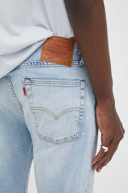 Levi's jeansy 501 niebieski 00501.3421