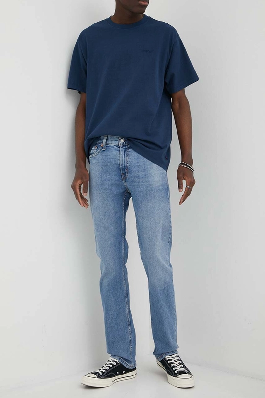 Levi's jeansi 513 SLIM STRAIGHT albastru 08513.0944