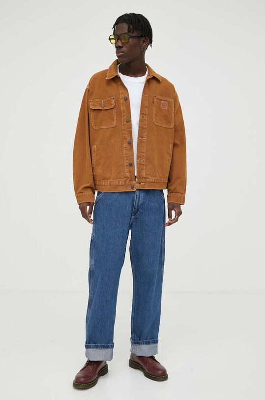 Levi's jeansy 568 LOOSE STRT CARPENTER 55849.0033 niebieski AA00