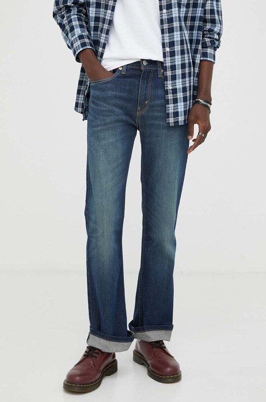 Levi's jeansy 527™ SLIM BOOT CUT 05527.0713 granatowy AA00
