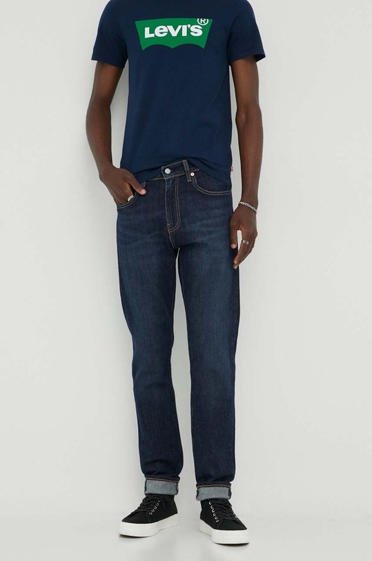 Levi's jeansy 512 SLIM TAPER granatowy 28833.1201