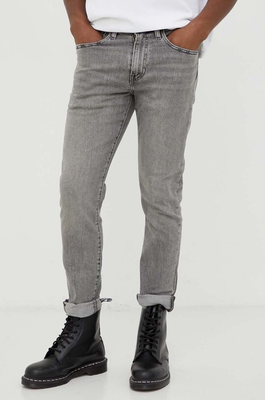Îmbrăcăminte Levi's jeansi 512 SLIM TAPER 28833.1207 gri