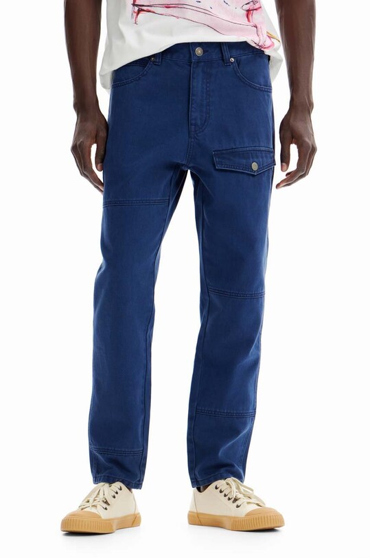 Desigual jeansi bleumarin 23WMDD03
