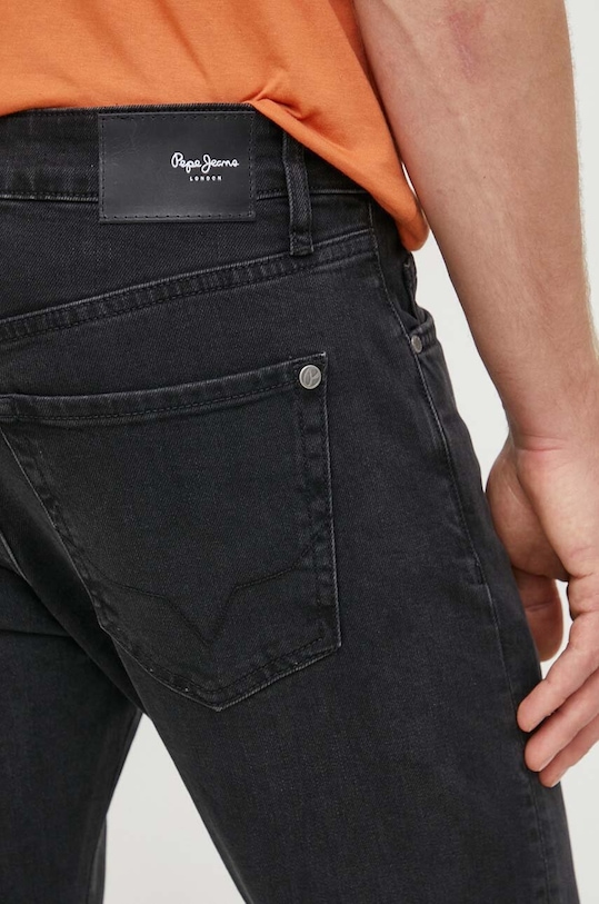 Τζιν παντελόνι Pepe Jeans Crane μαύρο PM206522XV1.000