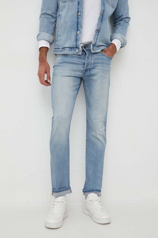 Džíny United Colors of Benetton Mark modrá 4DHHUE00F.931