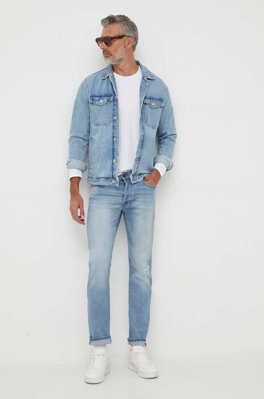 Džíny United Colors of Benetton Mark 4DHHUE00F.931 modrá AW23