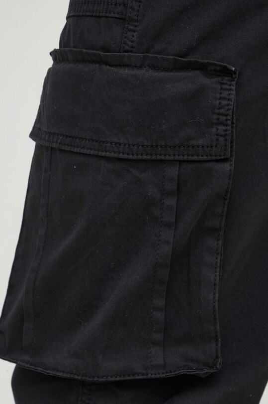 Sisley pantaloni negru 47U4SF03W.100
