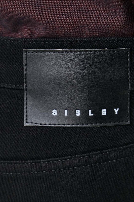 Sisley jeansi negru 4FRTSE01W.800