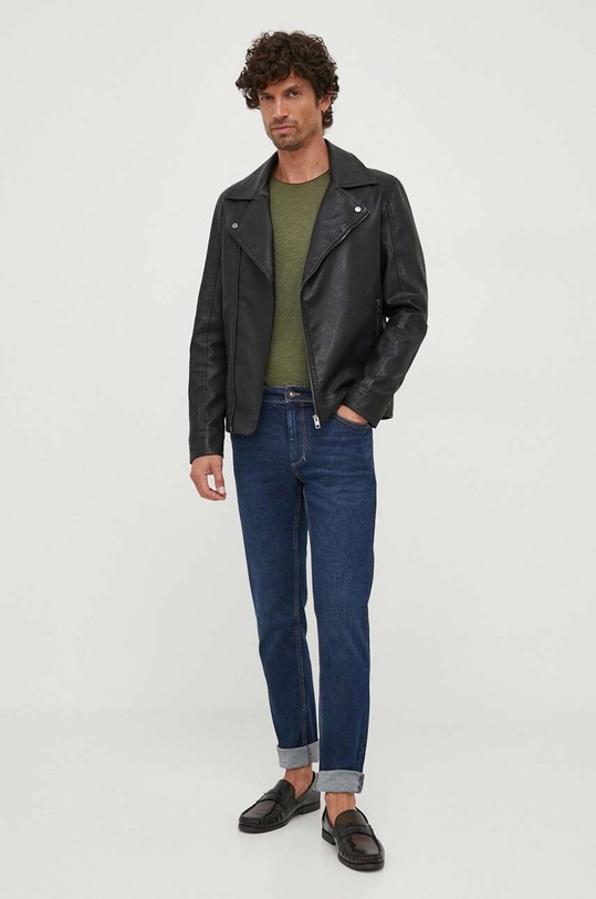 Sisley jeans Stockholm 4MQBSE00C.902 blu navy AW23