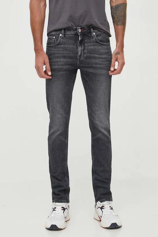 Tommy Hilfiger jeansy Denton czarny MW0MW33344