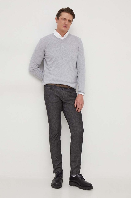 BOSS jeansy Delaware 50501079 szary AW23