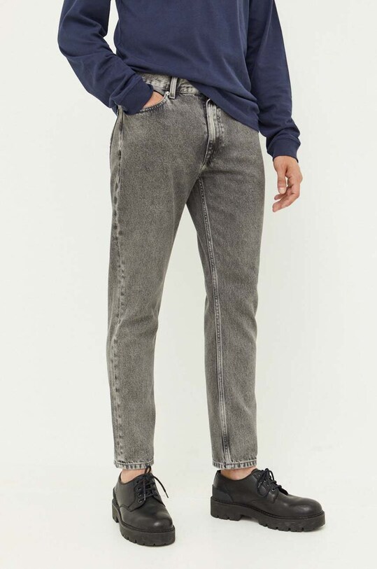 Τζιν παντελόνι Tommy Jeans Dad Jean γκρί DM0DM17443