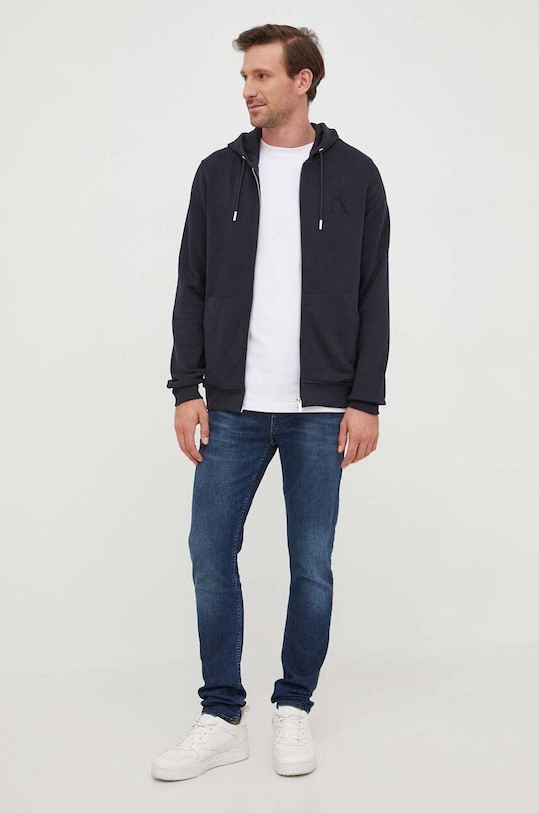 Karl Lagerfeld jeansy 534835.265801 granatowy AW23