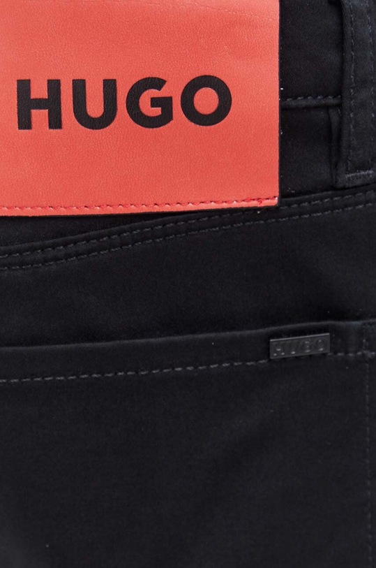 HUGO spodnie czarny 50499045