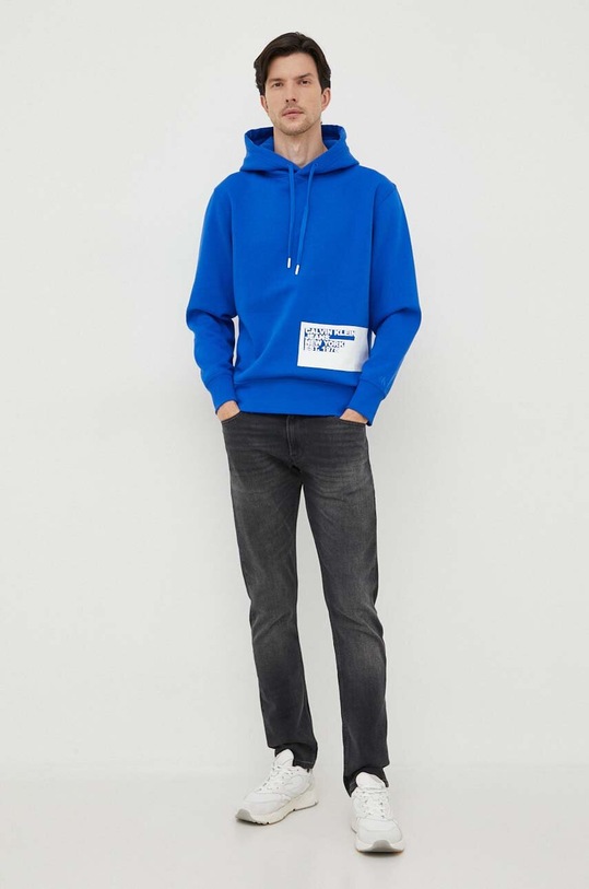 Τζιν παντελόνι Calvin Klein Jeans J30J323858 γκρί AW23