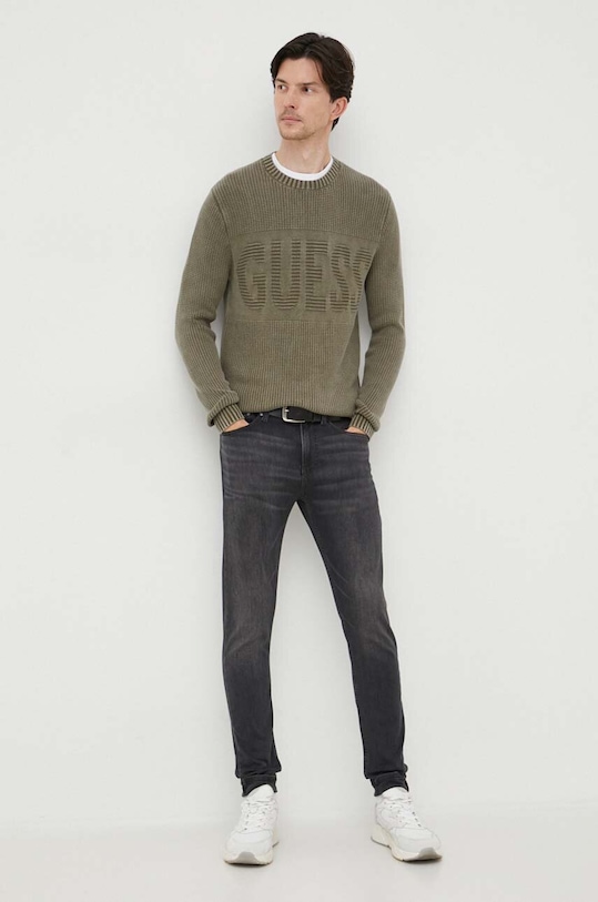 Τζιν παντελόνι Calvin Klein Jeans J30J323865 μαύρο AW23