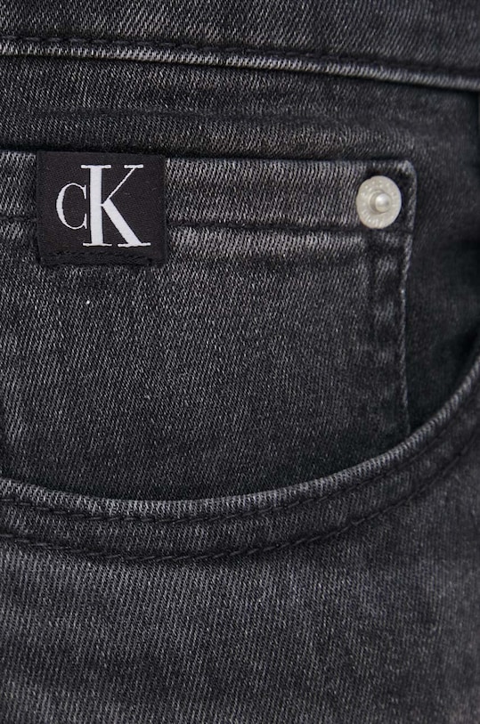 Τζιν παντελόνι Calvin Klein Jeans μαύρο J30J323865