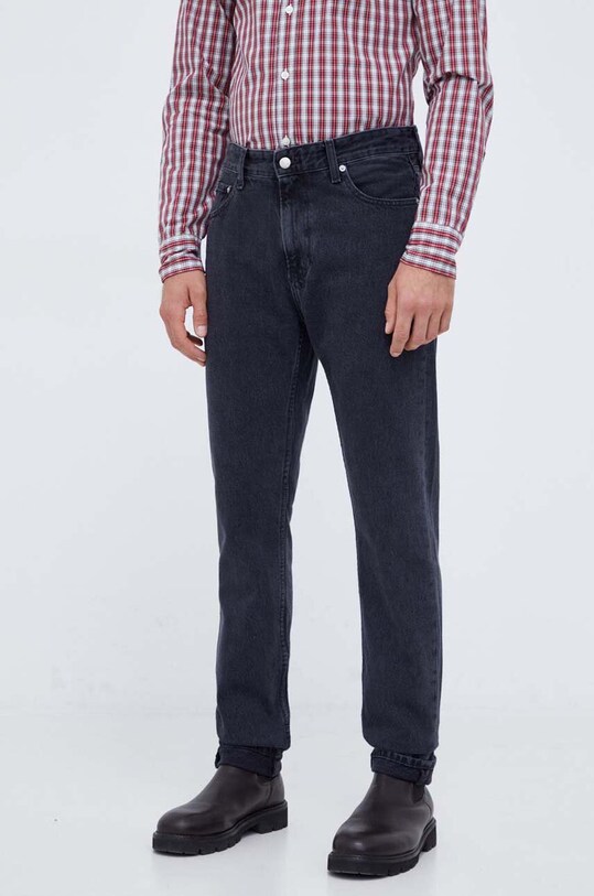 Kavbojke Calvin Klein Jeans črna J30J324297
