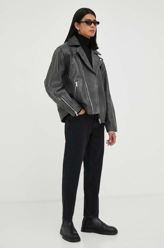 Won Hundred jeansy Ben 1821.15059 szary SS24