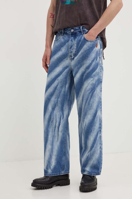 KSUBI jeansy niebieski MPF23DJ027