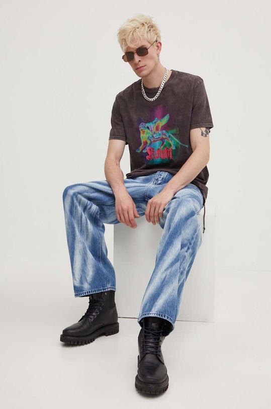 KSUBI jeansy MPF23DJ027 niebieski AW23